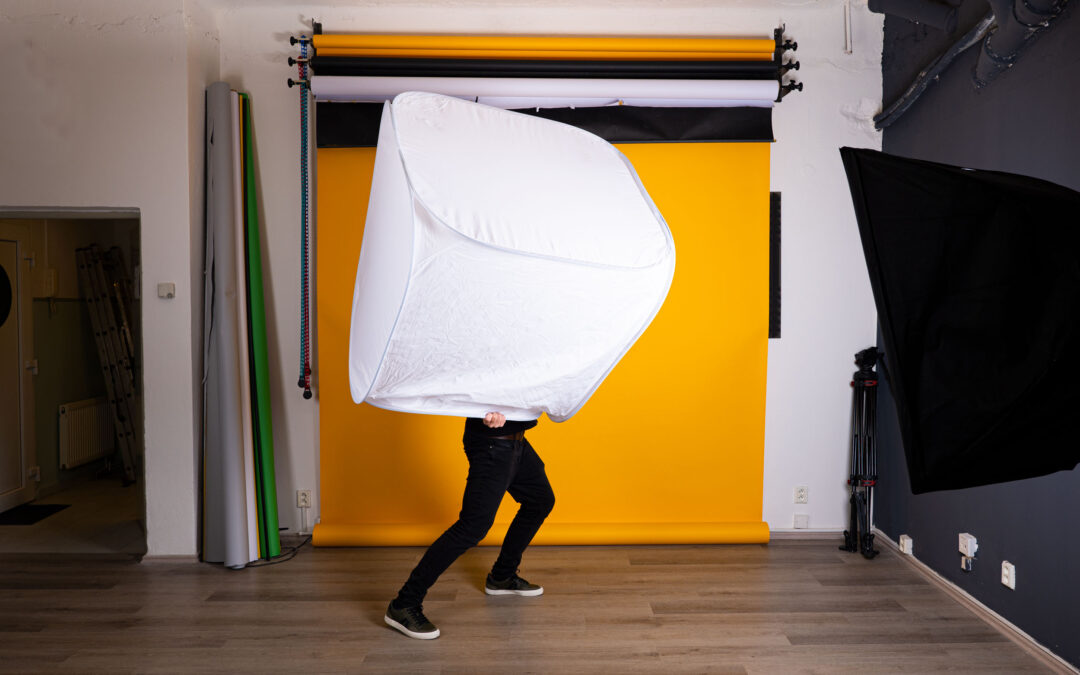 We have a new photo tent